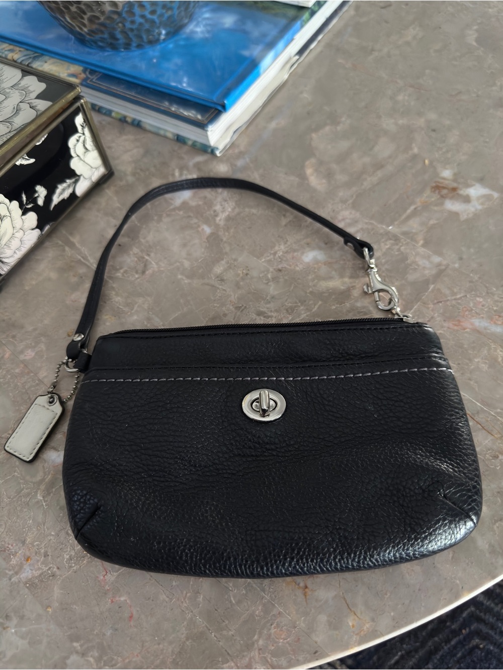 Coach wristlet bag fits phones